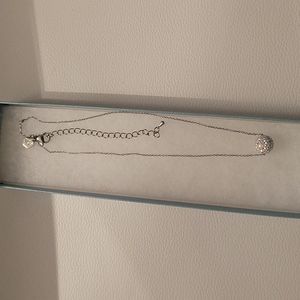 Touchstone by Swarovski crystal pave ball aurora borealis necklace